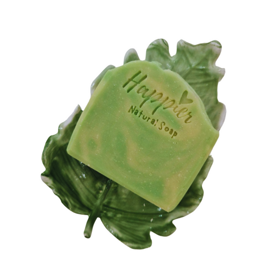 Jabonera de cerámica "ALMA VERDE"